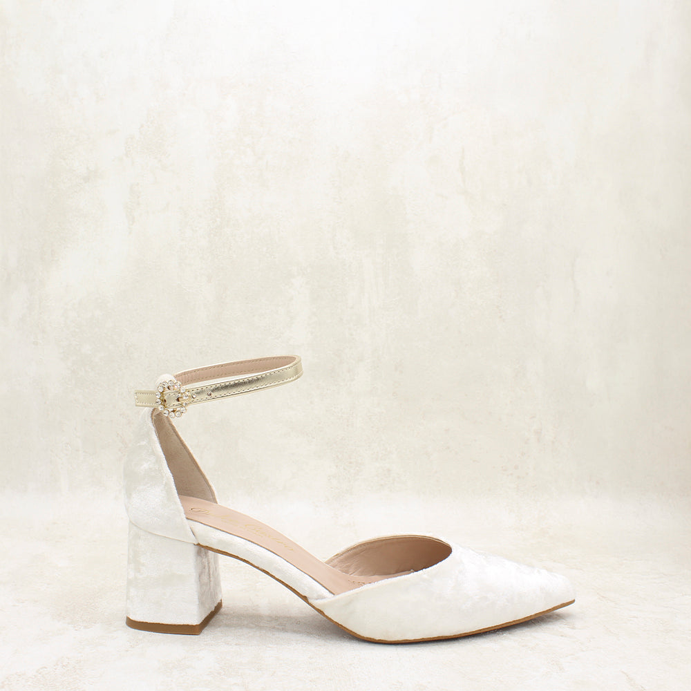 VELVET SEDA BLANCO, METAL CAVA