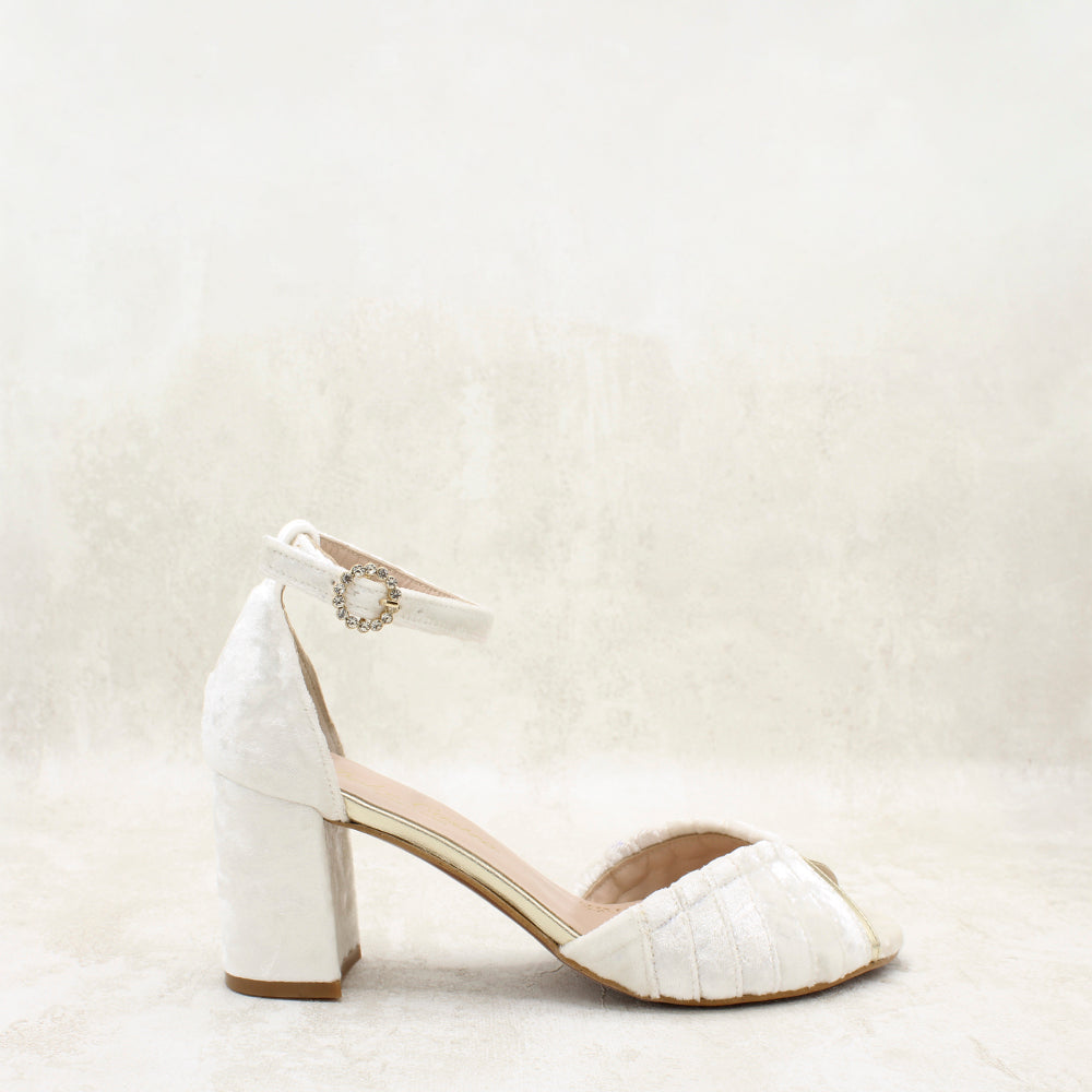 VELVET SEDA BLANCO, METAL CAVA