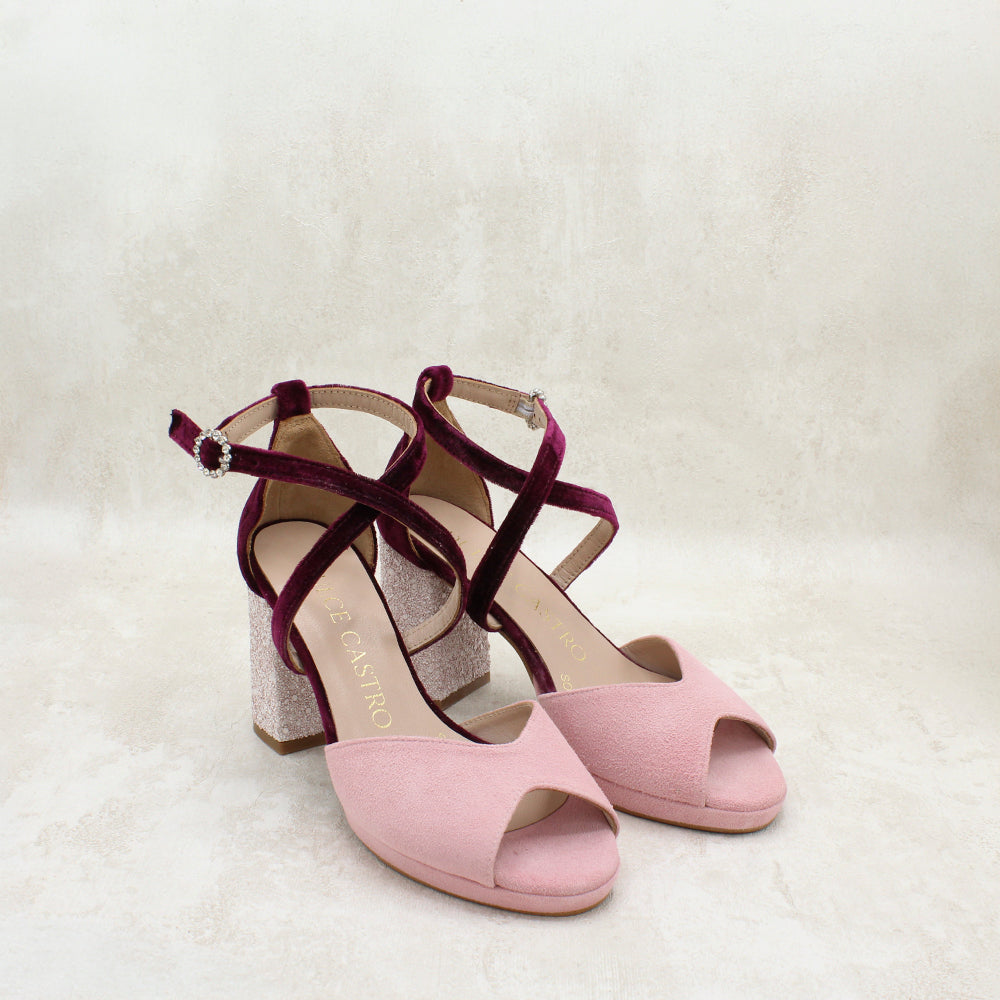 ANTE PETALO, VELVET BURDEOS, GLITTER