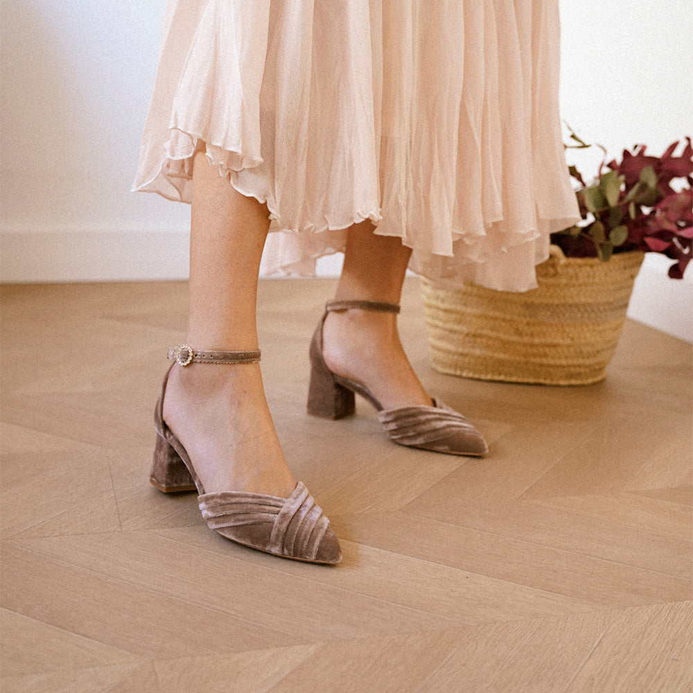 SERENA 5 VELVET TOPO