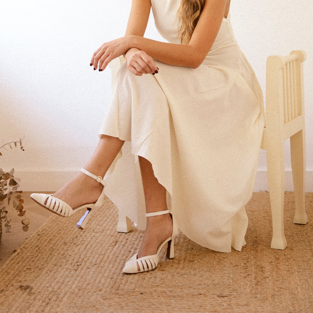 MARGETA 9 VELVET BLANCO