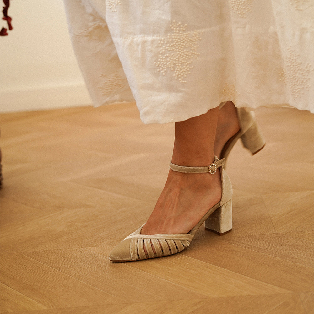 MARGETA 7 VELVET TAUPE