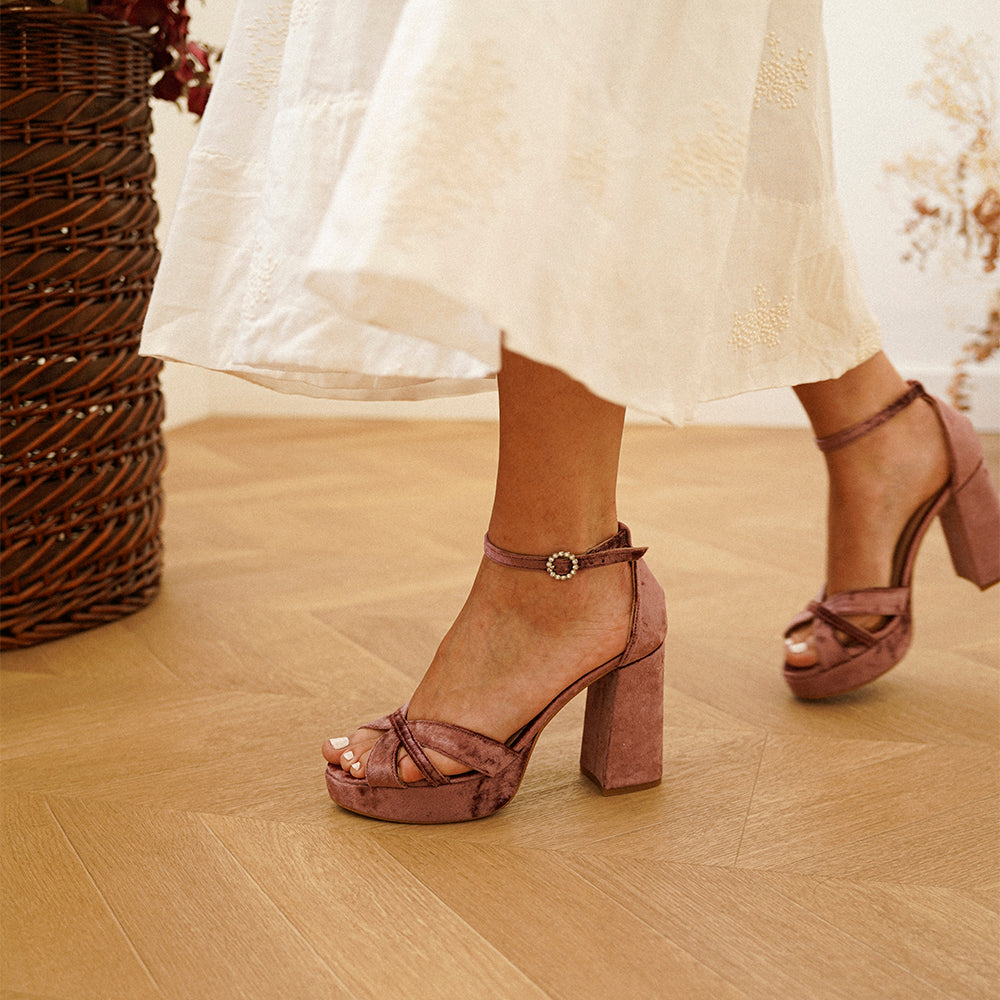 CHARLOTTE 9 VELVET CIRUELA
