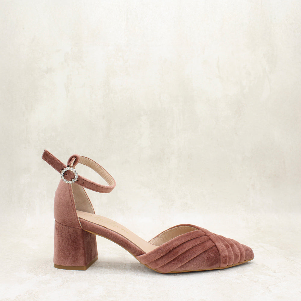 SERENA 5 VELVET ROSA EMPOLVADO
