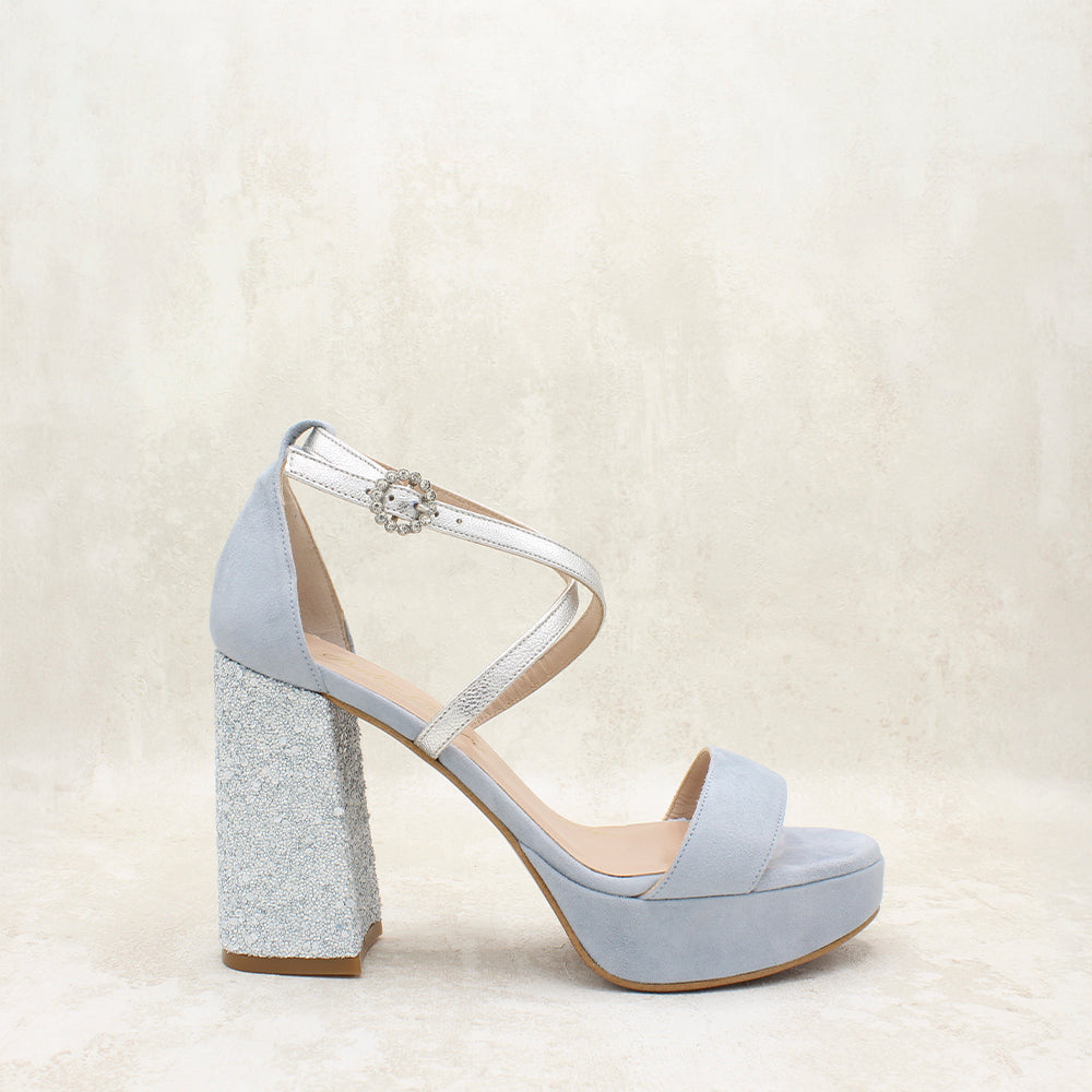 SCARLET 9 ANTE IBIZA, GLITTER, METAL SILVER