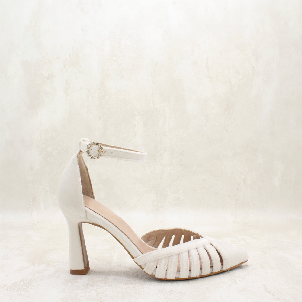 MARGETA 9 VELVET BLANCO