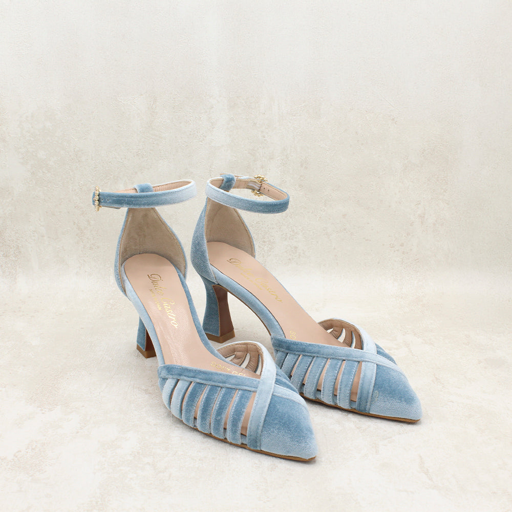 MARGETA 7 VELVET CIELO