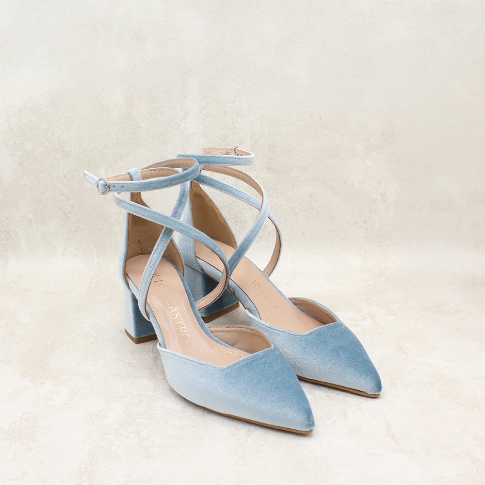 VALERIA 5 VELVET CIELO