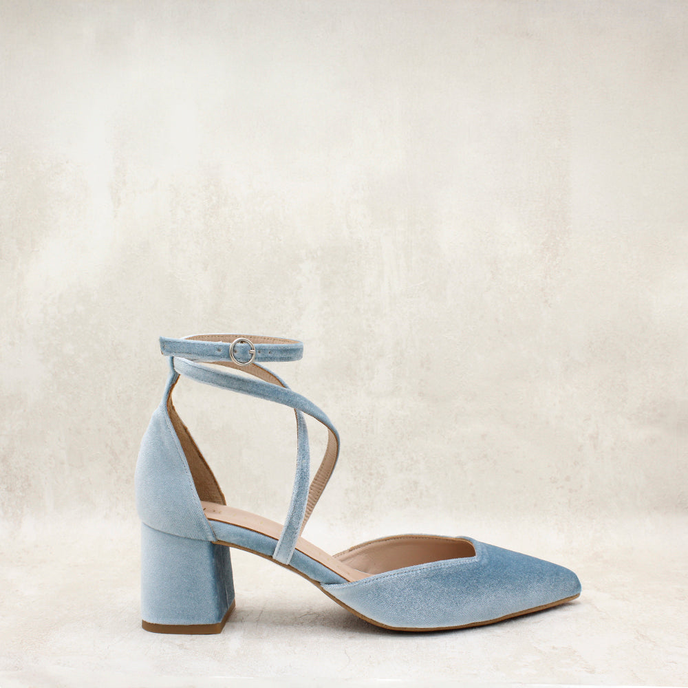 VALERIA 5 VELVET CIELO