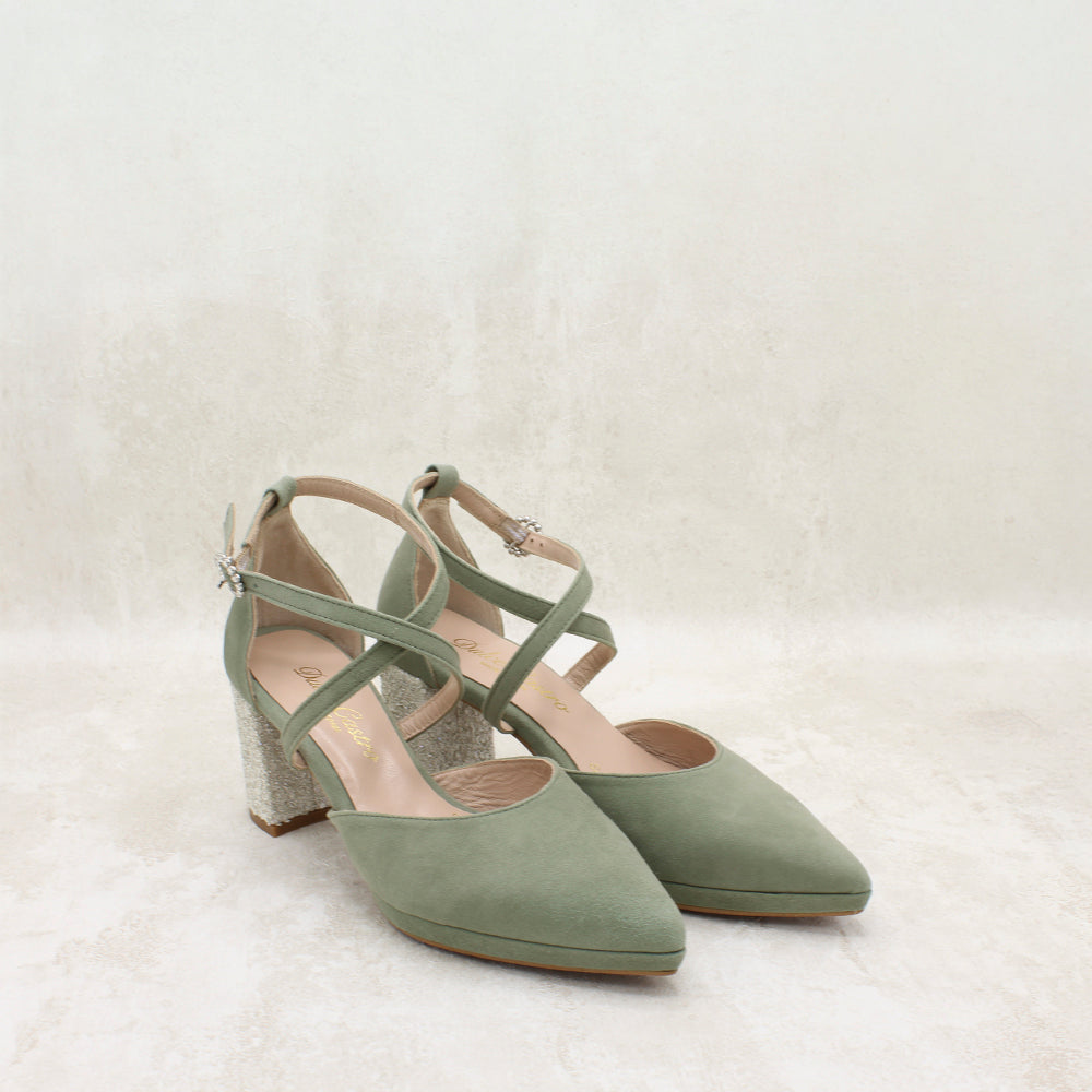 CLAUDIA 7 ANTE SALVIA, GLITTER