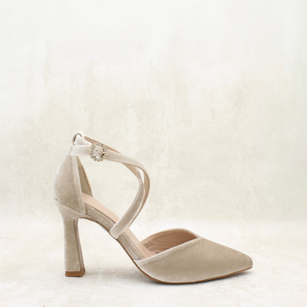 RANIA 9 VELVET TAUPE