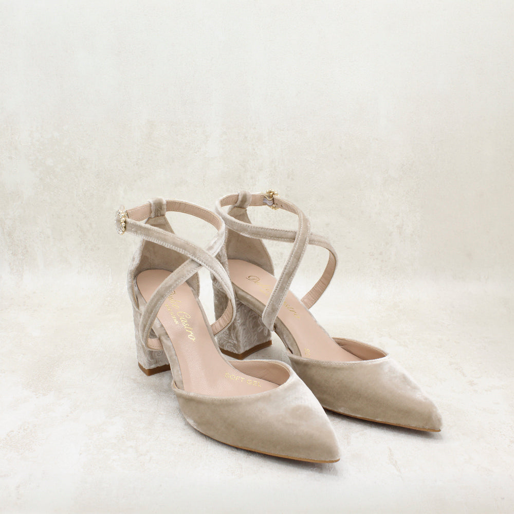 CLAUDIA 7 VELVET TAUPE, BRDO