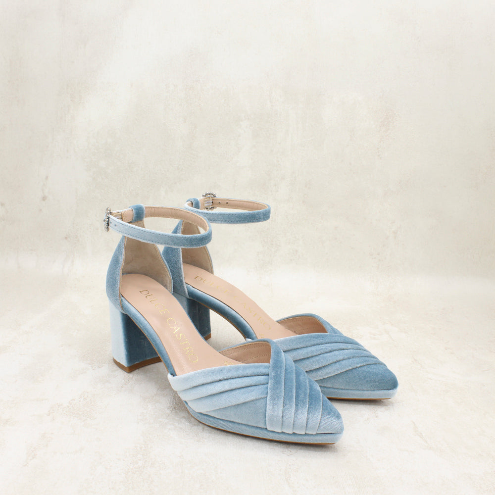 SERENA 7 VELVET CIELO