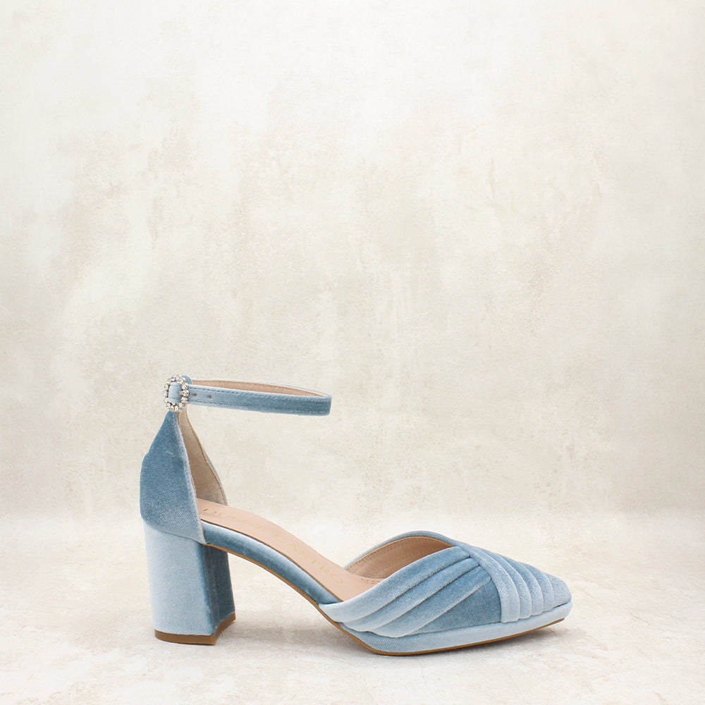 SERENA 7 VELVET CIELO