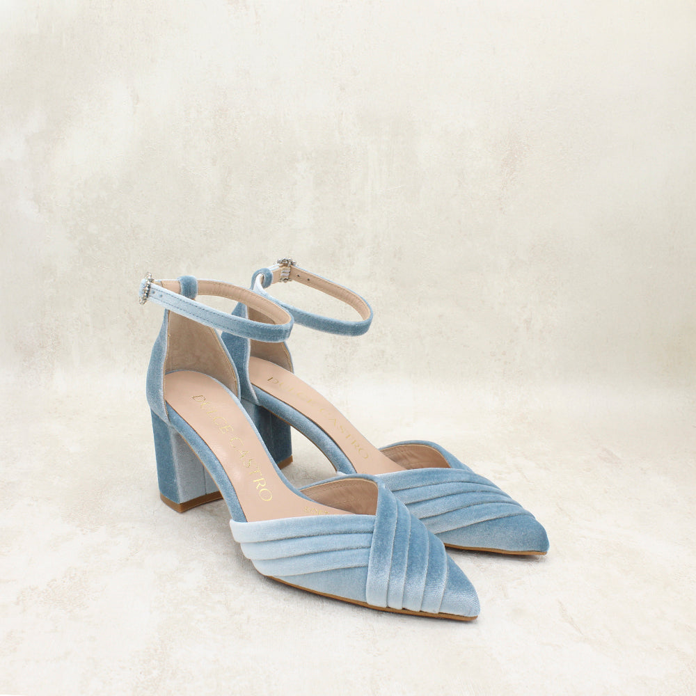 SERENA 7 VELVET CIELO